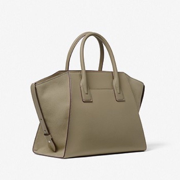 NWT Michael Kors Large Avril Top Handle Satchel - Picture 14 of 17